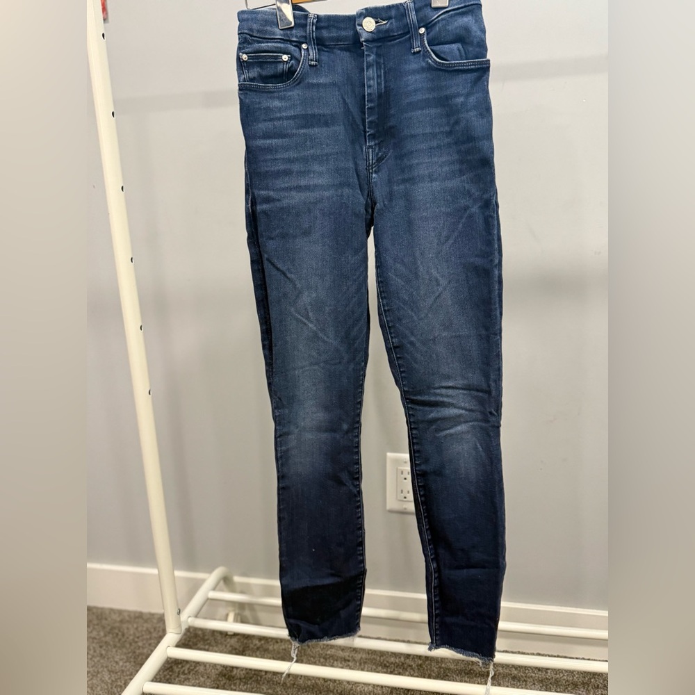 MOTHER women’s Dark Blue Skinny Jeans